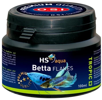 HS Aqua Betta Flakes žuvų maistas 100 ml