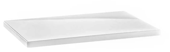 Cutting board, 30x22x1 cm, baltas
