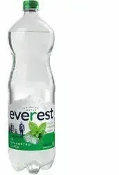Ūdens EVEREST ar piparmētru, gāzēts, PET, 1.5l (DEP)