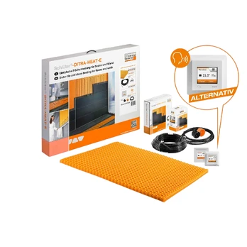 Elektrinio šildymo komplektas Schlüter® DITRA-HEAT-E-DUO-WS