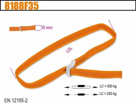 Beta Tools BETA Tvirtinimo juostelė 500kg/5m/35mm 8188F35-5