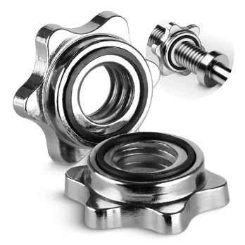 4Fizjo Metaliniai sraigtiniai spaustukai 25 mm kaklui, 2 vnt.