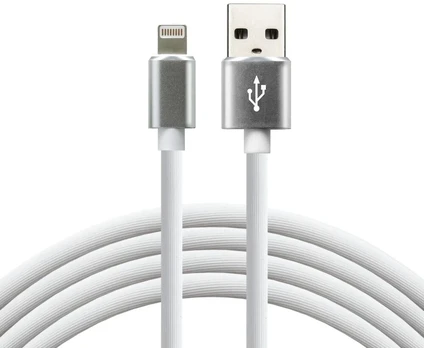 USB Įkrovimo Laidas - everActive CBS-1.5IW, 2,4 A, 480 Mbps, 1,5 m, Balta