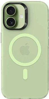 Benks Magnetic Lucid Armor dėklas (C067) skirtas Apple iPhone 17 žalias (Camera Control Button)