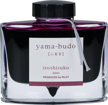 Pilot Pen Pilot Iroshizuku rašalas buteliuke – Yama Budo, 50 ml