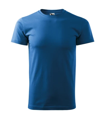 Vyriški Marškinėliai MALFINI Basic 129 Azure blue, 160g/m2