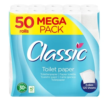 POPIER TUALET CLASSIC 50RUL