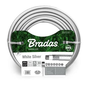 Žarna laistymui Bradas Nts White Silver, 30 m