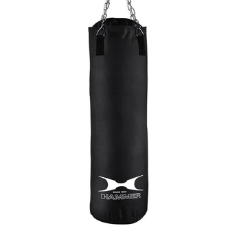 Bokso maišas Hammer Fit, juoda