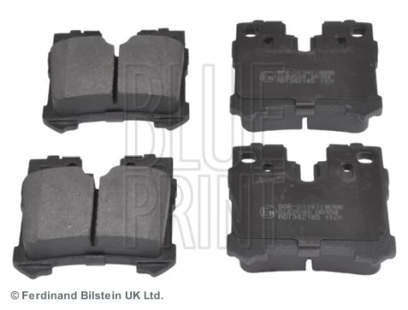 Stabdžių trinkelių rinkinys, diskinis stabdys BLUE PRINT ADT342185