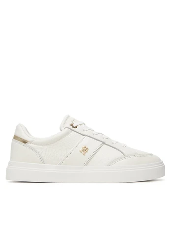 Laisvalaikio batai Tommy Hilfiger Th Feminine Cupsole FW0FW09600 Balta