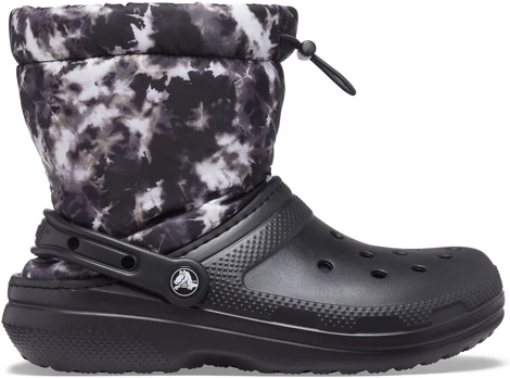 Crocs™ Classic Lined Neo Puff Tie Dye Boot Black - 37,5