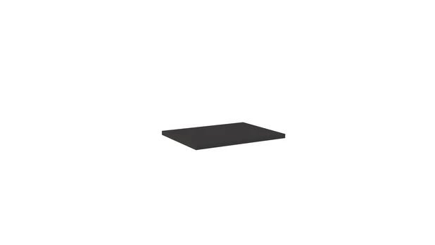 Stalviršis COMAD SANTA FE BLACK 89-60-B, juodas