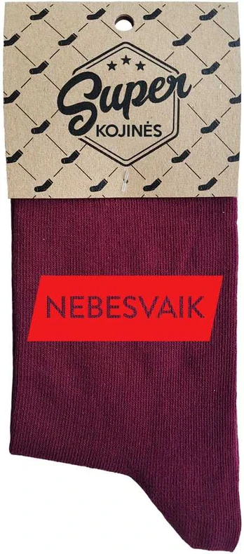 Moteriškos kojinės "Nebesvaik"