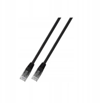 Patchcord Utp kat.5e 0,25m Pvc juodas