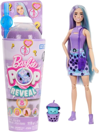 Doll - 91284- BARBIE - POP REVEAL - BUBBLE TEA