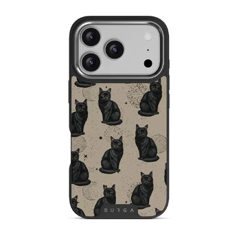 Salem - iPhone 17 Pro Case, Elite Dark (MagSafe) / Silver