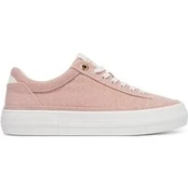 Laisvalaikio batai Tommy Hilfiger Washed Canvas Platform Trainers FW0FW09172 Rožinė