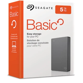 Seagate Basic external hard drive 5 TB 2.5" 3.2 Gen 1 (3.1 Gen 1) Black