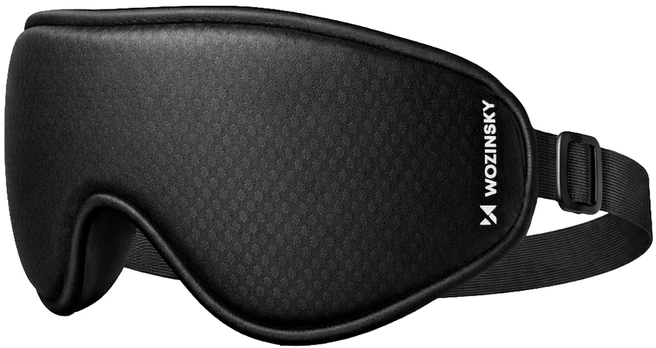 Wozinsky MSS-11 eyeshade sleeping mask - juodas
