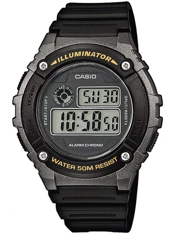 Vyriškas laikrodis Casio W-216H-1BVDF + BOX