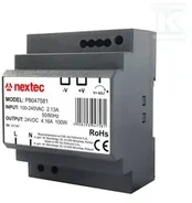Nextec Maitinimo šaltinis DIN 24V IP20 4,16A 100W