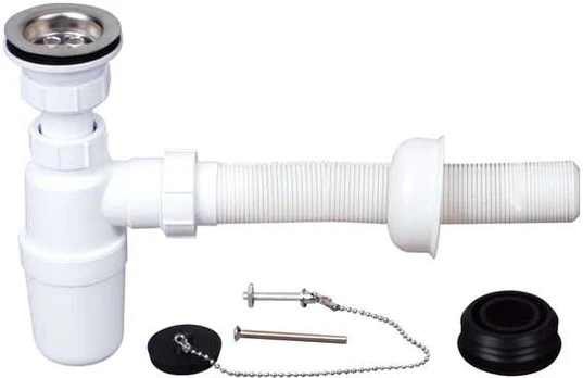 Sifonas su gofra WC101A