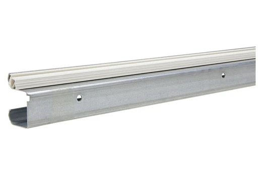 Stumdomų durų bėgelis HETTICH, 2m baltos sp., 1479