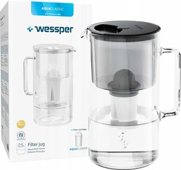 Filtro ąsotis Wessper Ąsotis (WES202-BK)