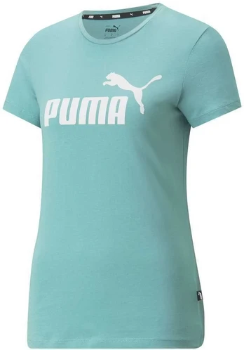 Puma Palaidinė Moterims Ess logo Tee Žalias 586775 61