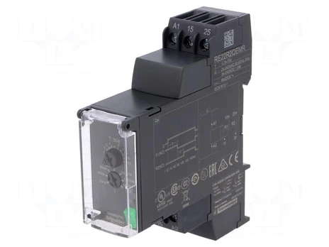 Timer | 0,3÷30s | DPDT | 250VAC/8A | 24÷240VAC | 24÷240VDC | DIN | IP20