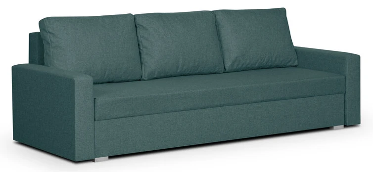 Trivietė sofa Mondo, žalia