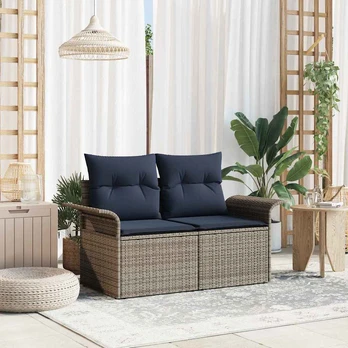 Sodo sofa su pagalve 141 x 62 x 69 cm poliratanas