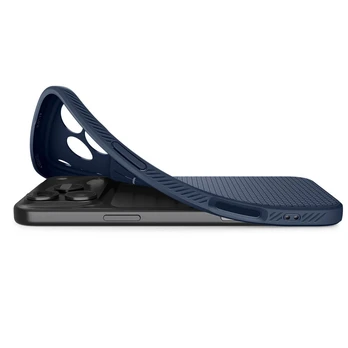 Dėklas Spigen Liquid Air iPhone 17 Pro navy mėlynas