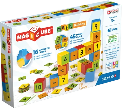 Geomag Magnetiniai kaladėlės - Matematika (61 vnt.)