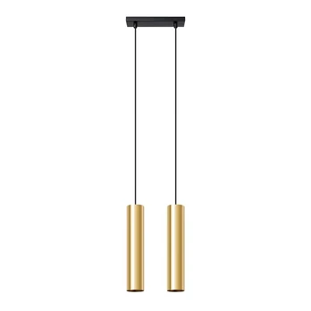 Pendant lamp LAGOS 2 polished gold gaismeklis