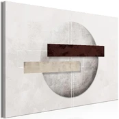 Artgeist Paveikslas - Geometric Decay (1 Part) Wide 90x60 kaina