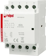 Relpol STYCZ.INST.2NO+2NC,40A,AC RXC40-22-A024