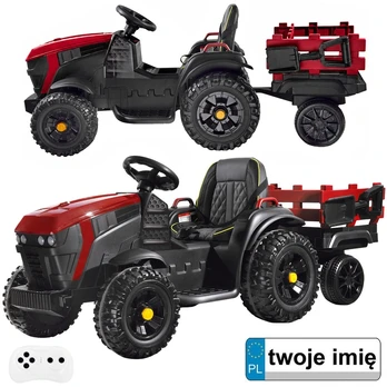 Tractor for a battery for children + trailer PA0240