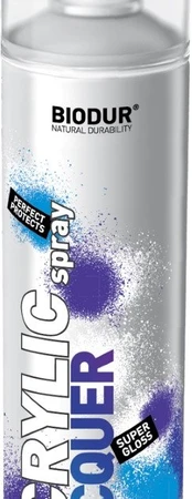Lakas BIODUR, akrilinis, skaidrus, 500 ml