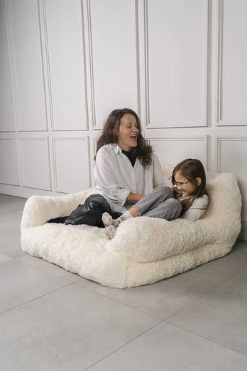 Sofa Fotelis Jelly Bear/baltas