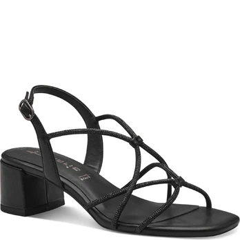 Basutės moterims, Juoda, Sandal heel
