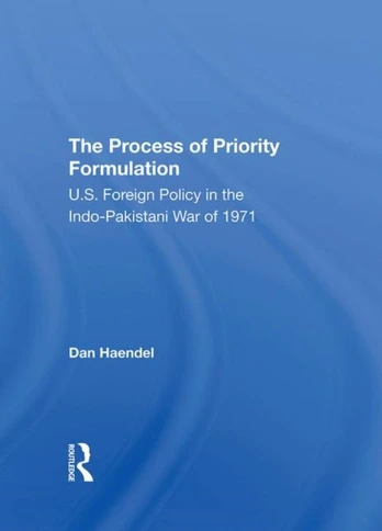 Process Of Priority Formulation