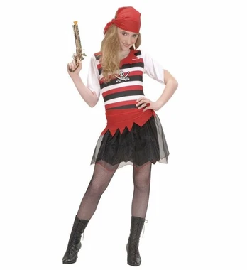 „PIRATO MERGINA“ (suknelė, diržas, bandana)