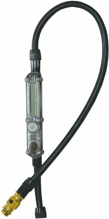 Lezyne Micro Floor Drive Digital Gauge pastatomos pompos žarnelė