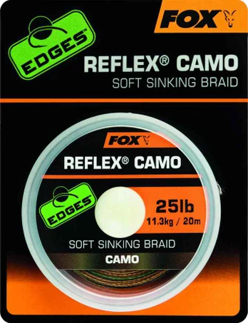 Pinta pavadėlinė medžiaga Fox Reflex Camo, 25 lb