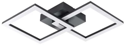 EGLO HUERTA-E LOFT/VÆG L525 2500LM SORT