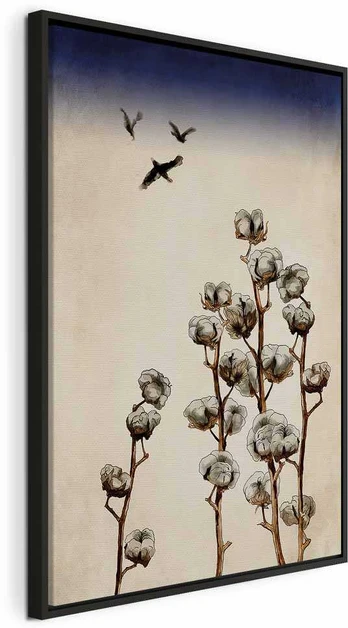 Artgeist Paveikslas - Cotton Branches (1 Part) Vertical