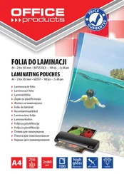 Laminavimo folija A4 2x80mic, 100 lapų kaina