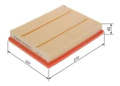 Oro filtras BOSCH F026400672 kaina